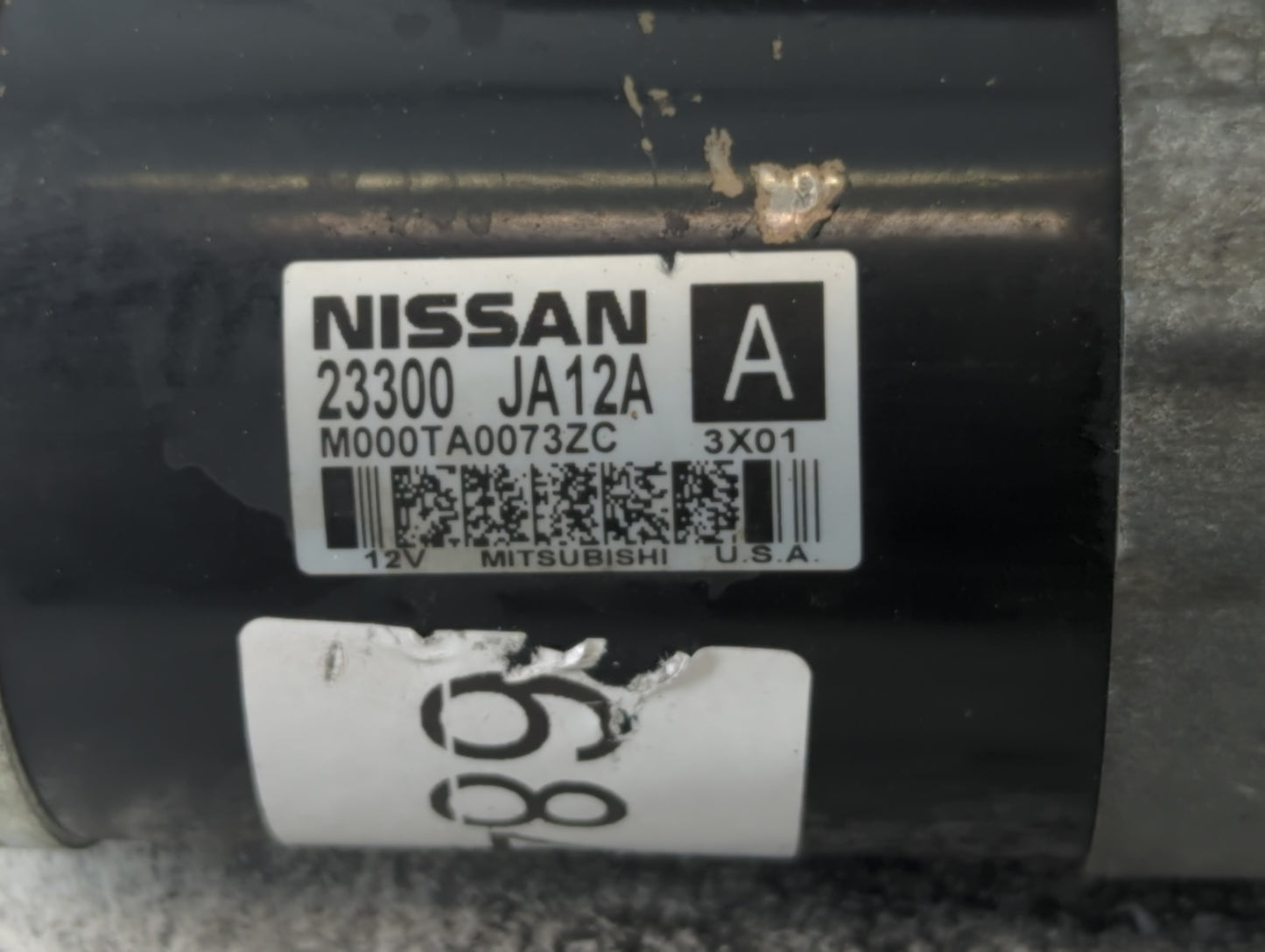 2009-2014 Nissan Maxima Car Starter Motor Solenoid OEM P/N:M000TA0073ZC 23300 JA12A Fits OEM Used Auto Parts - Oemusedautopa