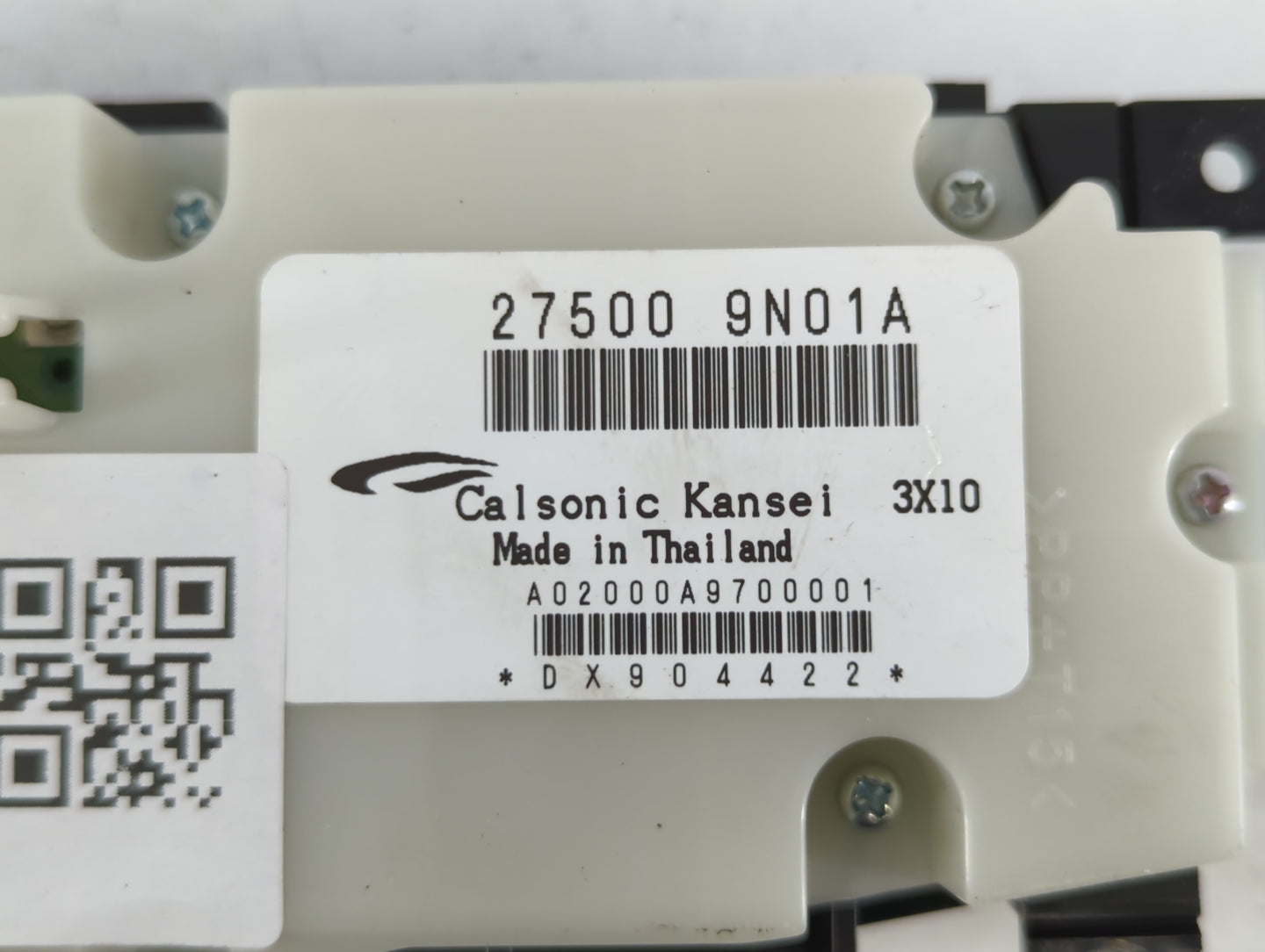 2009-2014 Nissan Maxima Climate Control Module Temperature AC/Heater Replacement P/N:27500 9N01A Fits OEM Used Auto Parts - 