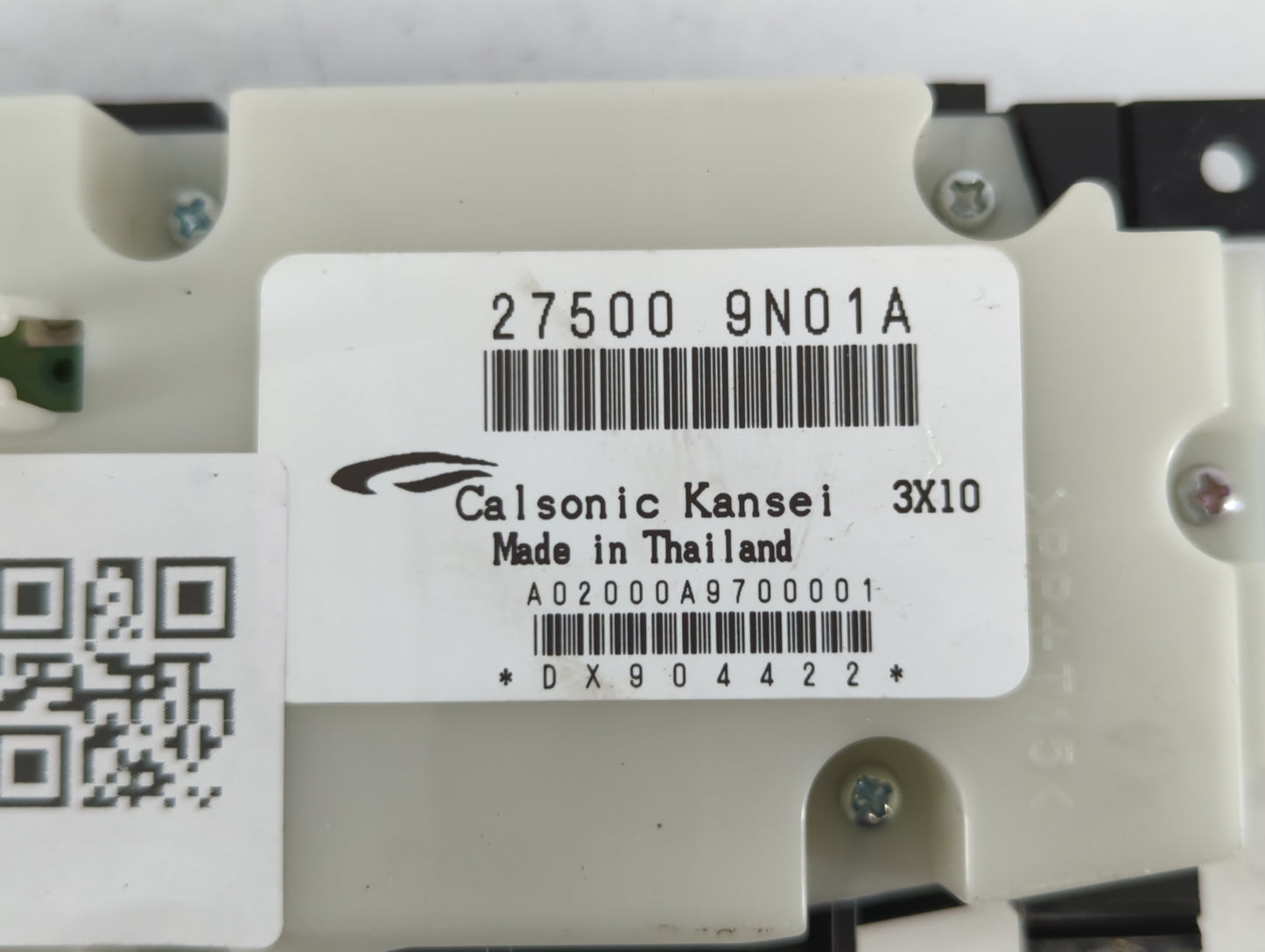 2009-2014 Nissan Maxima Climate Control Module Temperature AC/Heater Replacement P/N:27500 9N01A Fits OEM Used Auto Parts - 