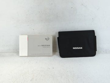 2014 Nissan Maxima Owners Manual Book Guide P/N:OM14E 0A35U0 OEM Used Auto Parts - Oemusedautoparts1.com