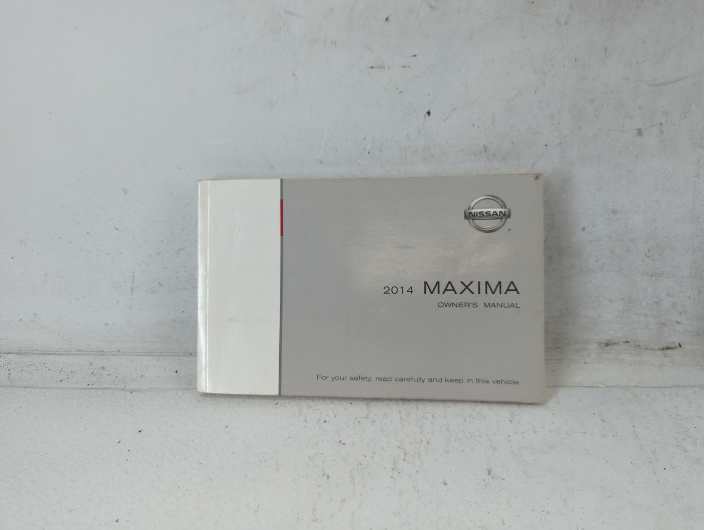 2014 Nissan Maxima Owners Manual Book Guide P/N:OM14E 0A35U0 OEM Used Auto Parts - Oemusedautoparts1.com