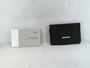 2014 Nissan Maxima Owners Manual Book Guide P/N:MO14E 0A35UO OEM Used Auto Parts - Oemusedautoparts1.com