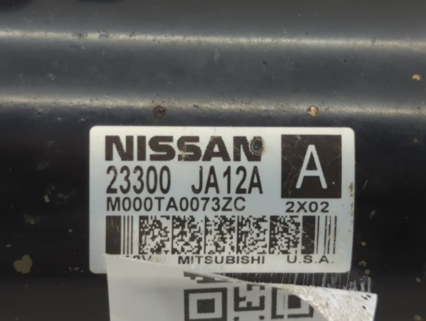 2009-2014 Nissan Maxima Car Starter Motor Solenoid OEM P/N:23300 JA12A Fits Fits 2007 2008 2009 2010 2011 2012 2013 2014 OEM