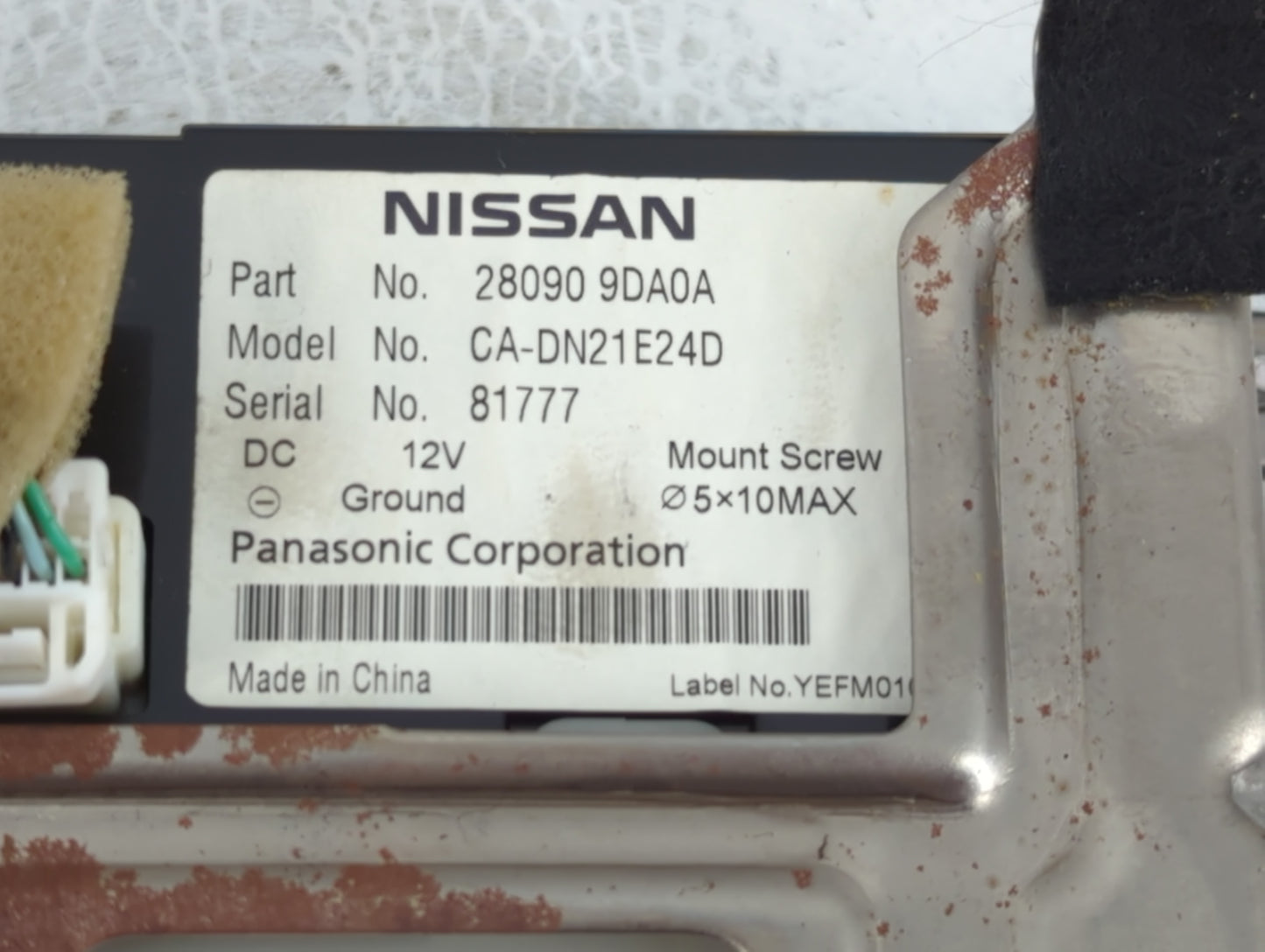 2012-2014 Nissan Maxima Information Display Screen - Oemusedautoparts1.com