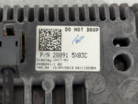 2010-2014 Nissan Maxima Information Radio Display Screen 830730 - Oemusedautoparts1.com