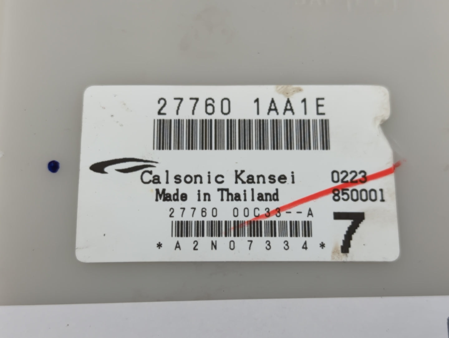 2010-2014 Nissan Murano Temperature Control Module 27760 1aa1e - Oemusedautoparts1.com