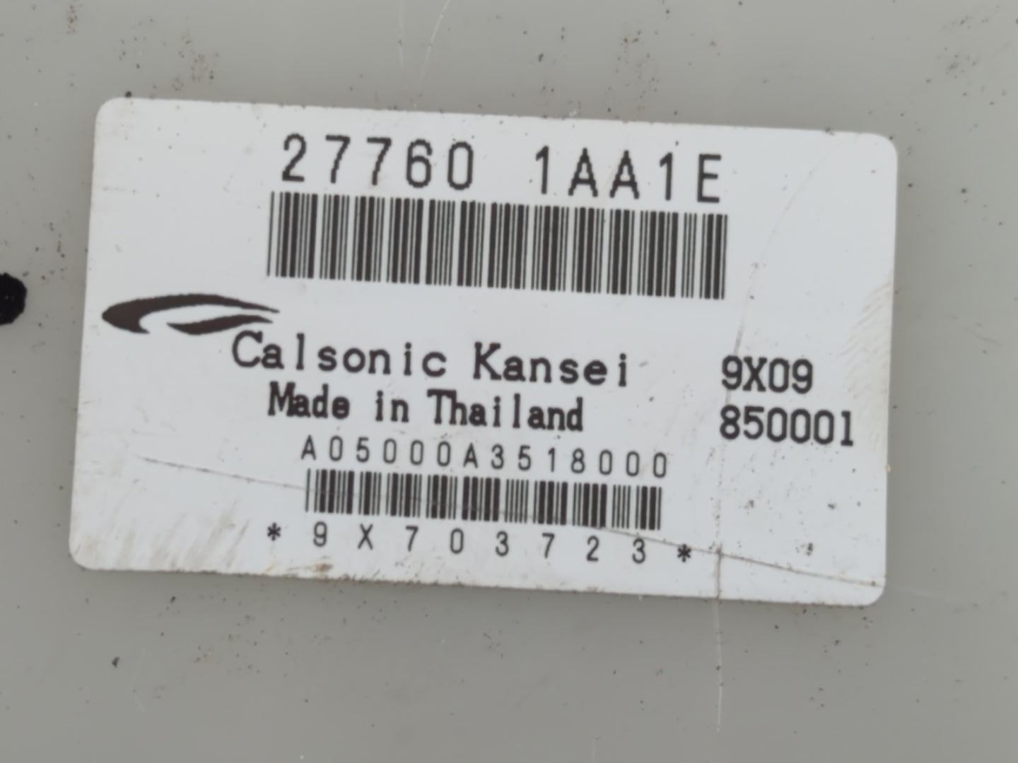 2010-2014 Nissan Murano Temperature Control Module 27760 1aa1e - Oemusedautoparts1.com