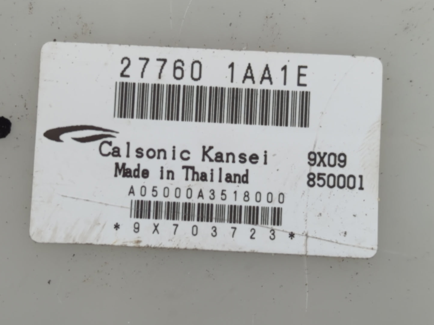 2010-2014 Nissan Murano Temperature Control Module 27760 1aa1e - Oemusedautoparts1.com