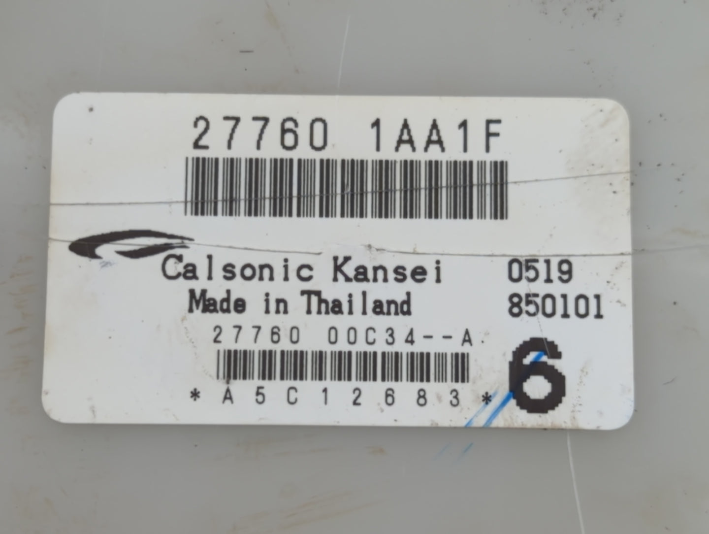 2011-2014 Nissan Murano Temperature Control Module 27760 1aa1f - Oemusedautoparts1.com