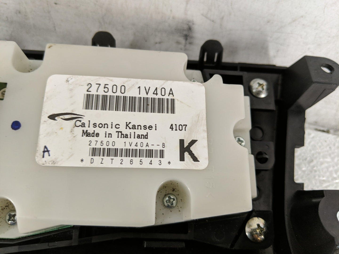 2010-2014 Nissan Murano Climate Control Module Temperature AC/Heater Replacement P/N:27500 1V40A Fits OEM Used Auto Parts - 