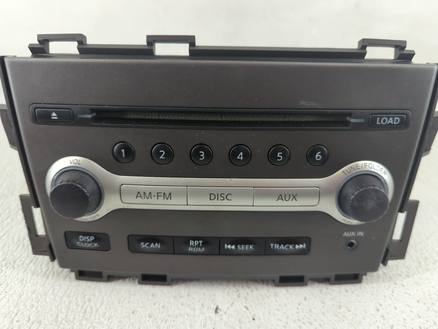 2012-2014 Nissan Murano Radio AM FM Cd Player Receiver Replacement P/N:28185 1SX0A Fits Fits 2012 2013 2014 OEM Used Auto Pa