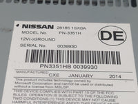 2012-2014 Nissan Murano Radio AM FM Cd Player Receiver Replacement P/N:28185 1SX0A Fits Fits 2012 2013 2014 OEM Used Auto Pa