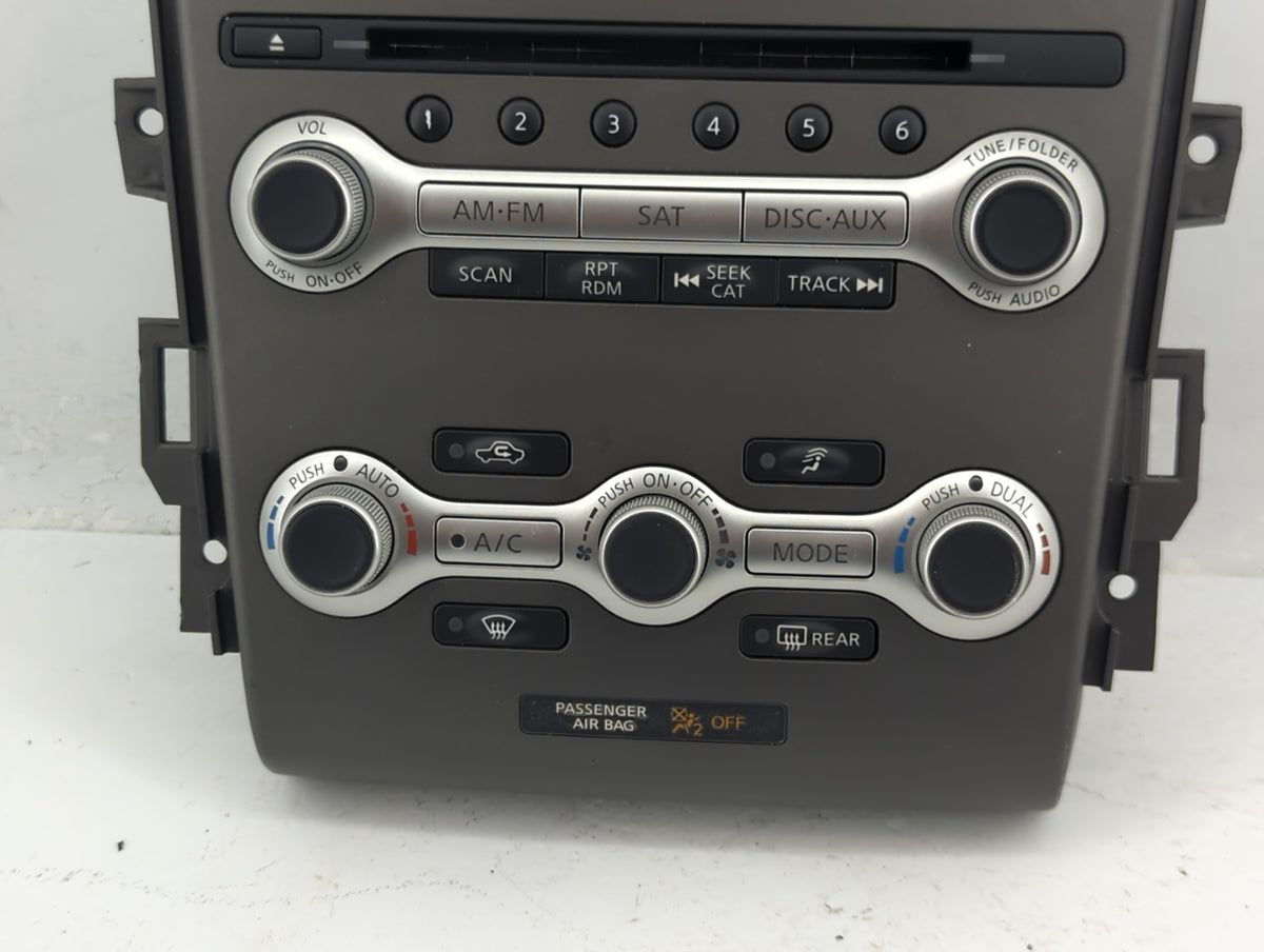 2009-2014 Nissan Murano Information Radio Display Screen 1244607 - Oemusedautoparts1.com