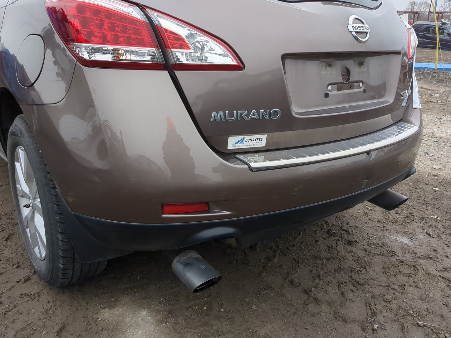 2010-2014 Nissan Murano Rear Bumper Assembly Oem - Oemusedautoparts1.com