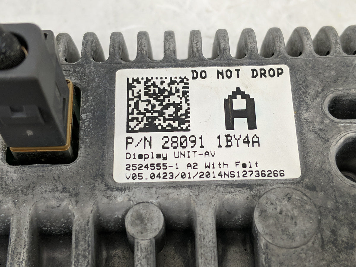 2013-2014 Nissan Murano Information Radio Display Screen 1297916 - Oemusedautoparts1.com