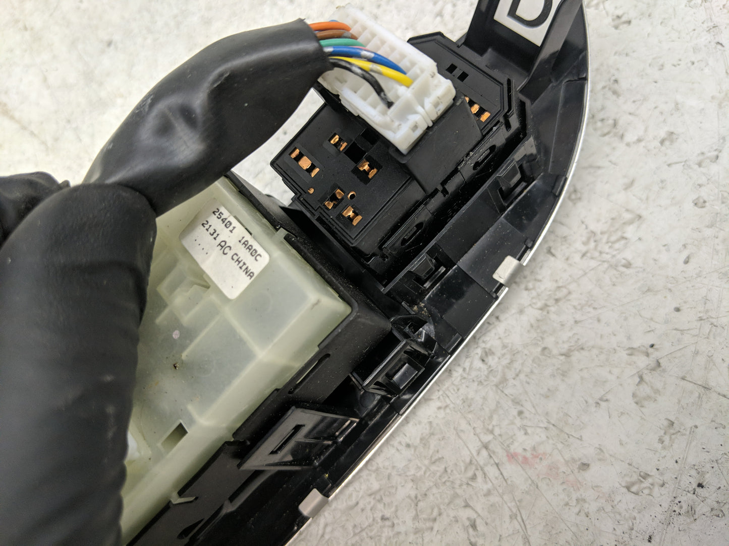 2009-2014 Nissan Murano Master Power Window Switch Replacement Driver Side Left Fits OEM Used Auto Parts - Oemusedautoparts1