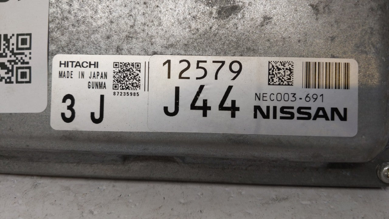2014 Nissan Murano PCM Engine Control Computer ECU ECM PCU OEM P/N:NEC003-691 NEC003-690 Fits OEM Used Auto Parts - Oemuseda