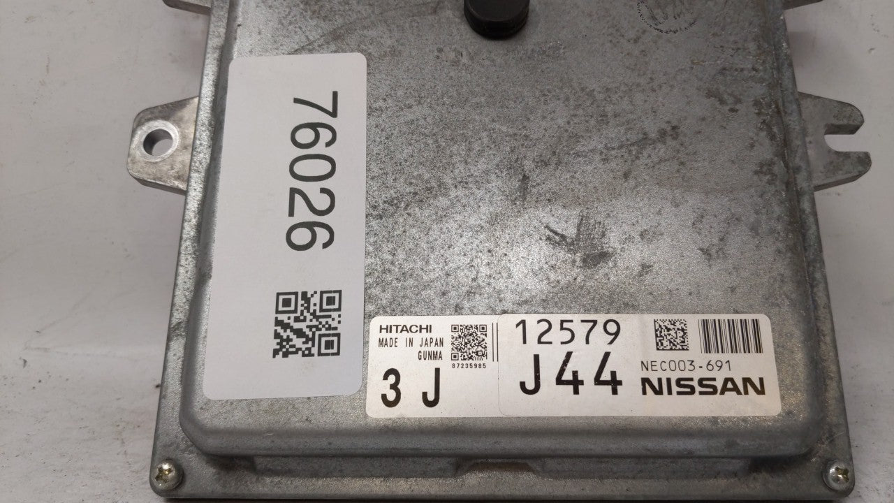 2014 Nissan Murano PCM Engine Control Computer ECU ECM PCU OEM P/N:NEC003-691 NEC003-690 Fits OEM Used Auto Parts - Oemuseda