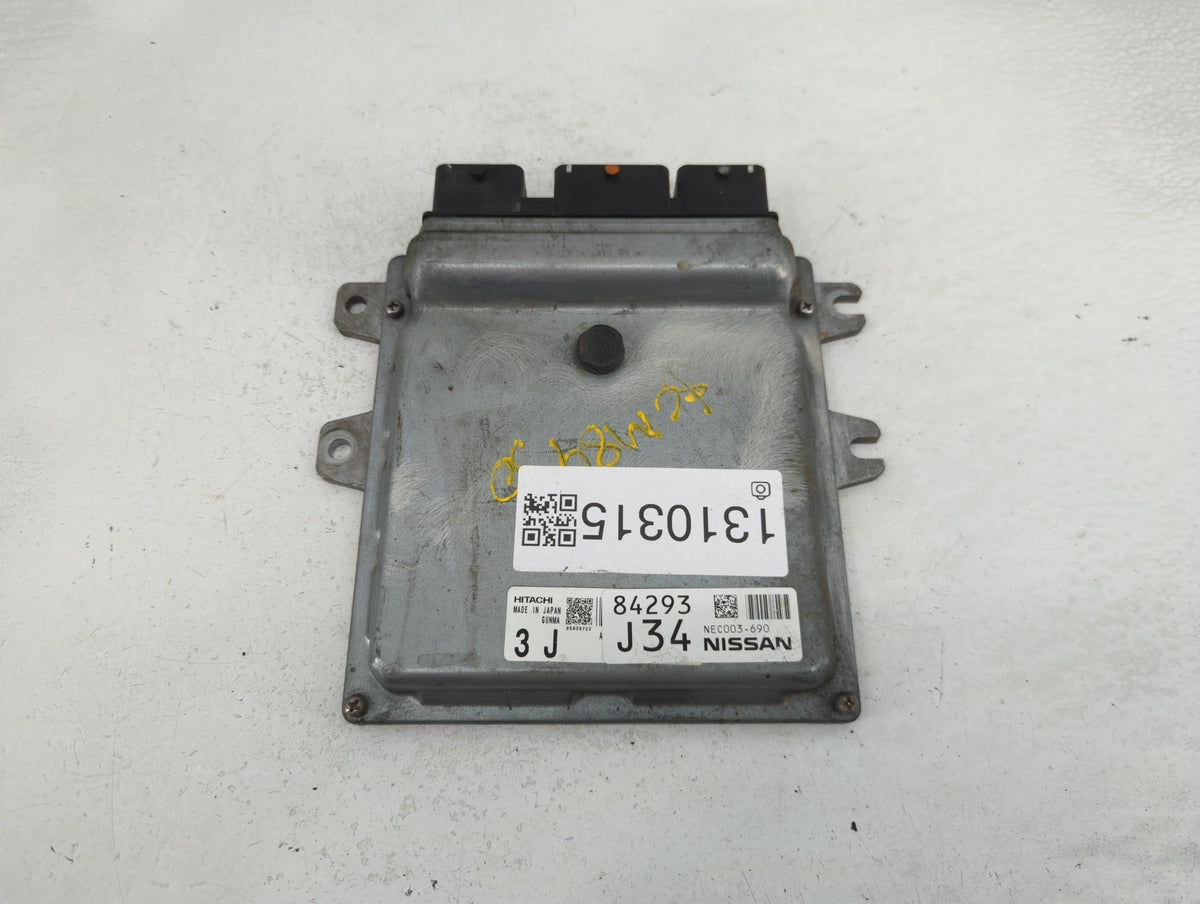 2014 Nissan Murano PCM Engine Control Computer ECU ECM PCU OEM P/N:NEC003-690 OEM Used Auto Parts - Oemusedautoparts1.com