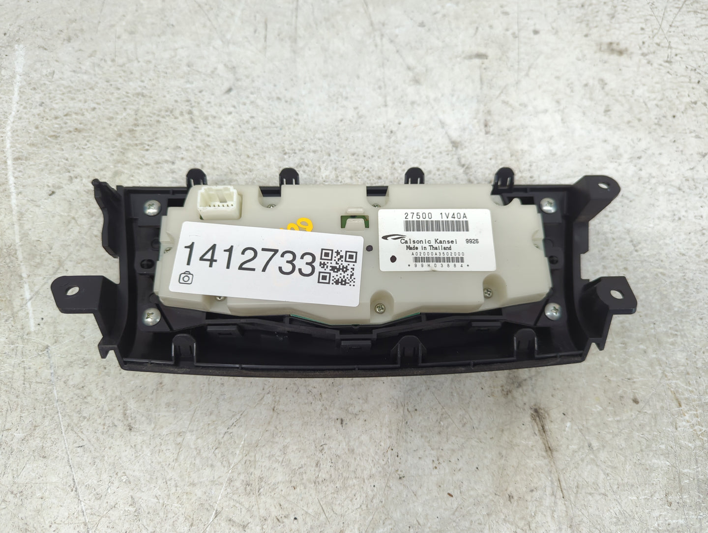 2010-2014 Nissan Murano Climate Control Module Temperature AC/Heater Replacement P/N:275001V40A Fits Fits 2010 2011 2012 201