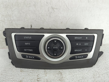 2011-2014 Nissan Murano Radio Control Panel - Oemusedautoparts1.com