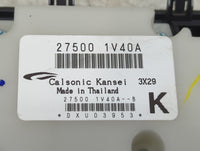 2010-2014 Nissan Murano Climate Control Module Temperature AC/Heater Replacement P/N:27500 1V40A Fits OEM Used Auto Parts - 