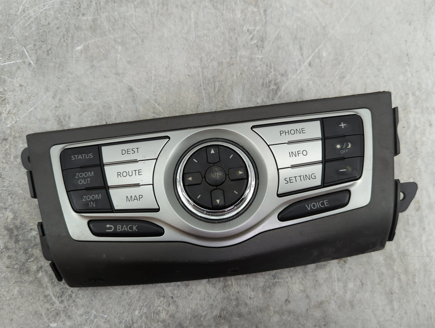 2011-2014 Nissan Murano Radio AM FM Cd Player Receiver Replacement P/N:1AA0D 210166 Fits Fits 2011 2012 2013 2014 OEM Used A