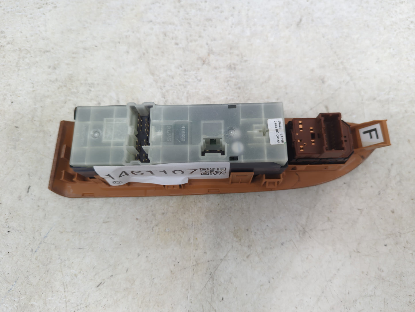 2009-2014 Nissan Murano Master Power Window Switch Replacement Driver Side Left P/N:254011AA5D Fits OEM Used Auto Parts - Oe
