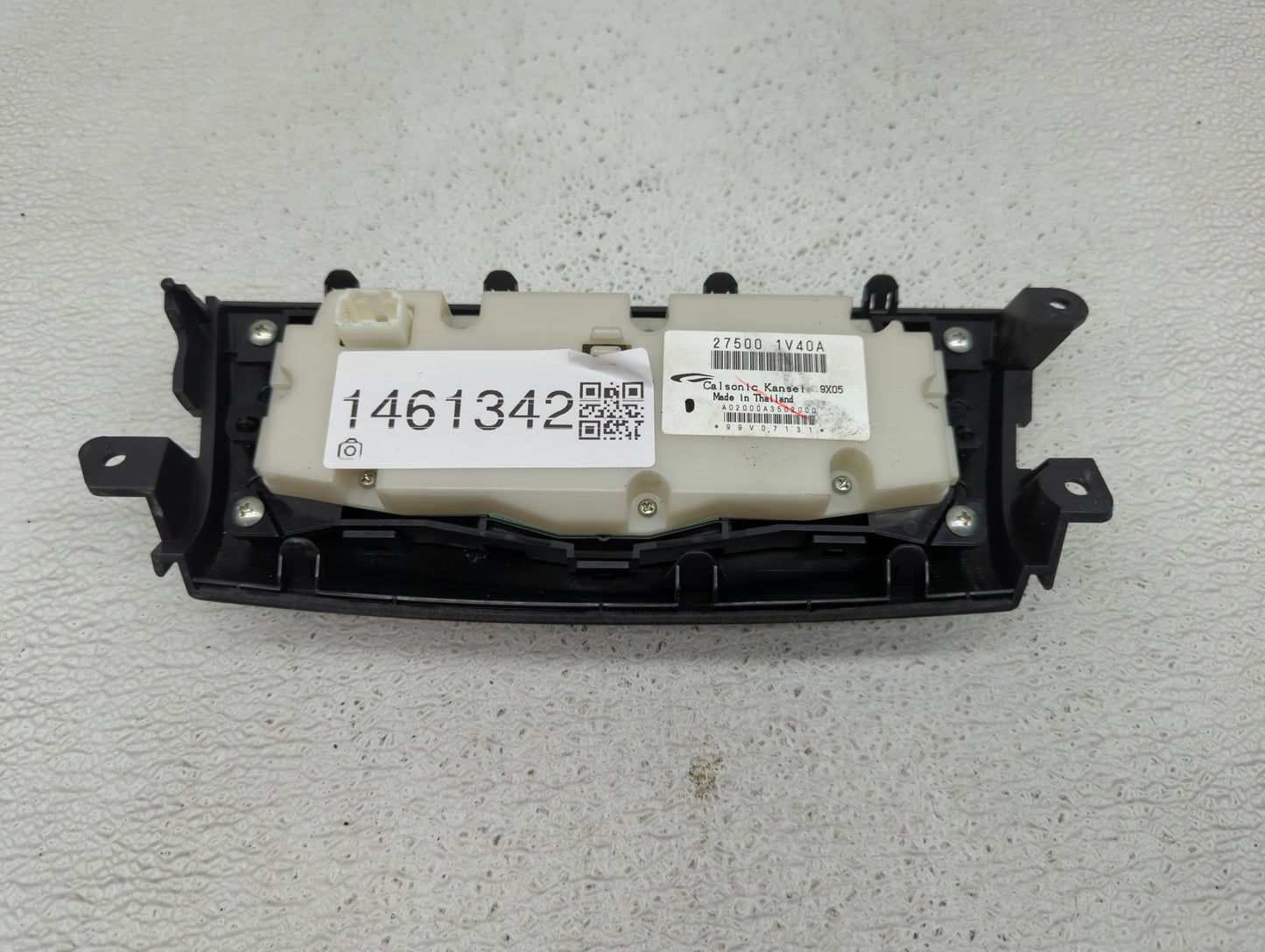 2010-2014 Nissan Murano Climate Control Module Temperature AC/Heater Replacement P/N:27500 1V40A Fits OEM Used Auto Parts - 