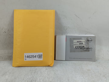 2014 Nissan Murano Owners Manual Book Guide P/N:OM14E0Z51U1 T00UM-1SX6D OEM Used Auto Parts - Oemusedautoparts1.com