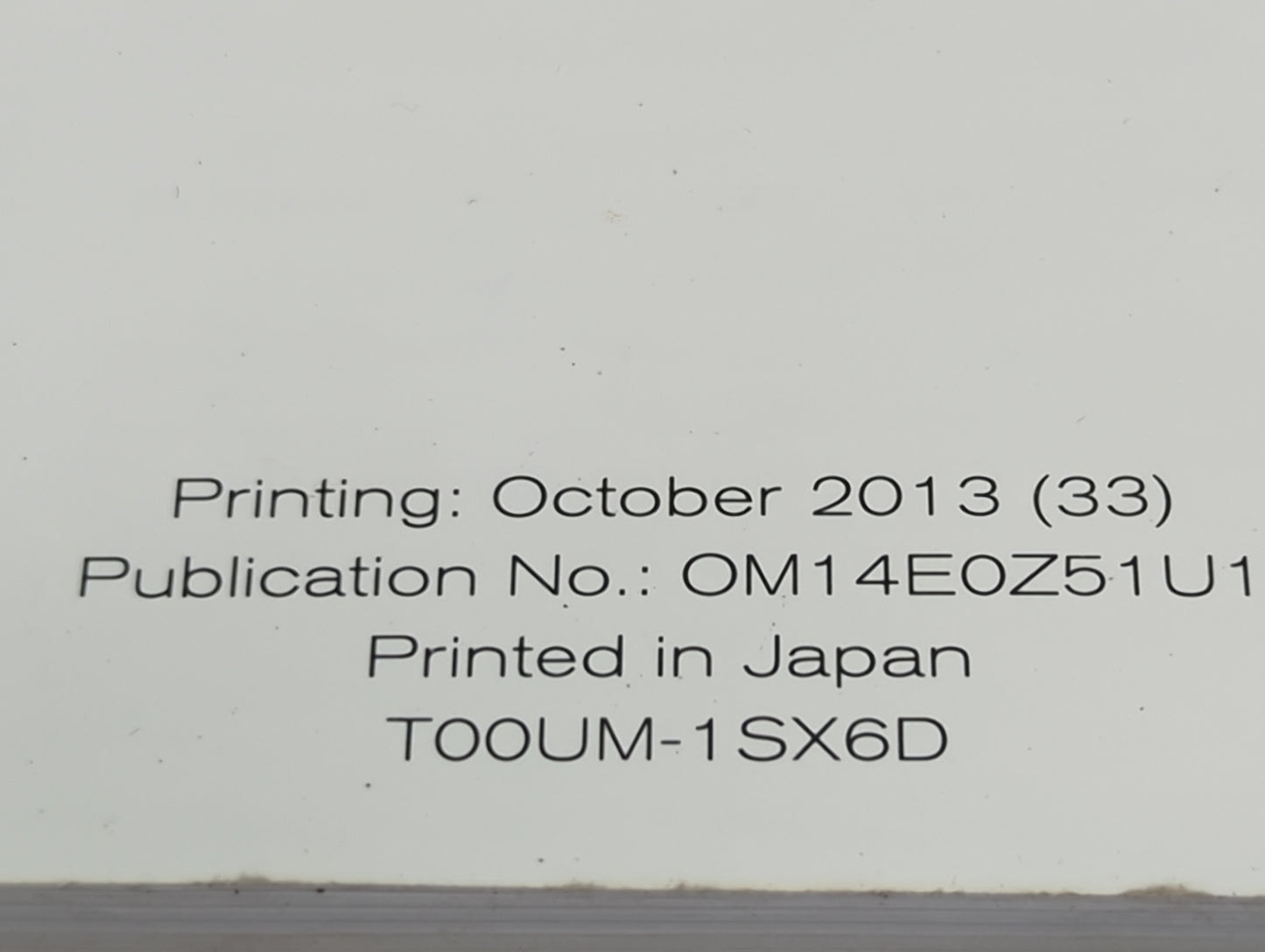 2014 Nissan Murano Owners Manual Book Guide P/N:OM14E0Z51U1 T00UM-1SX6D OEM Used Auto Parts - Oemusedautoparts1.com
