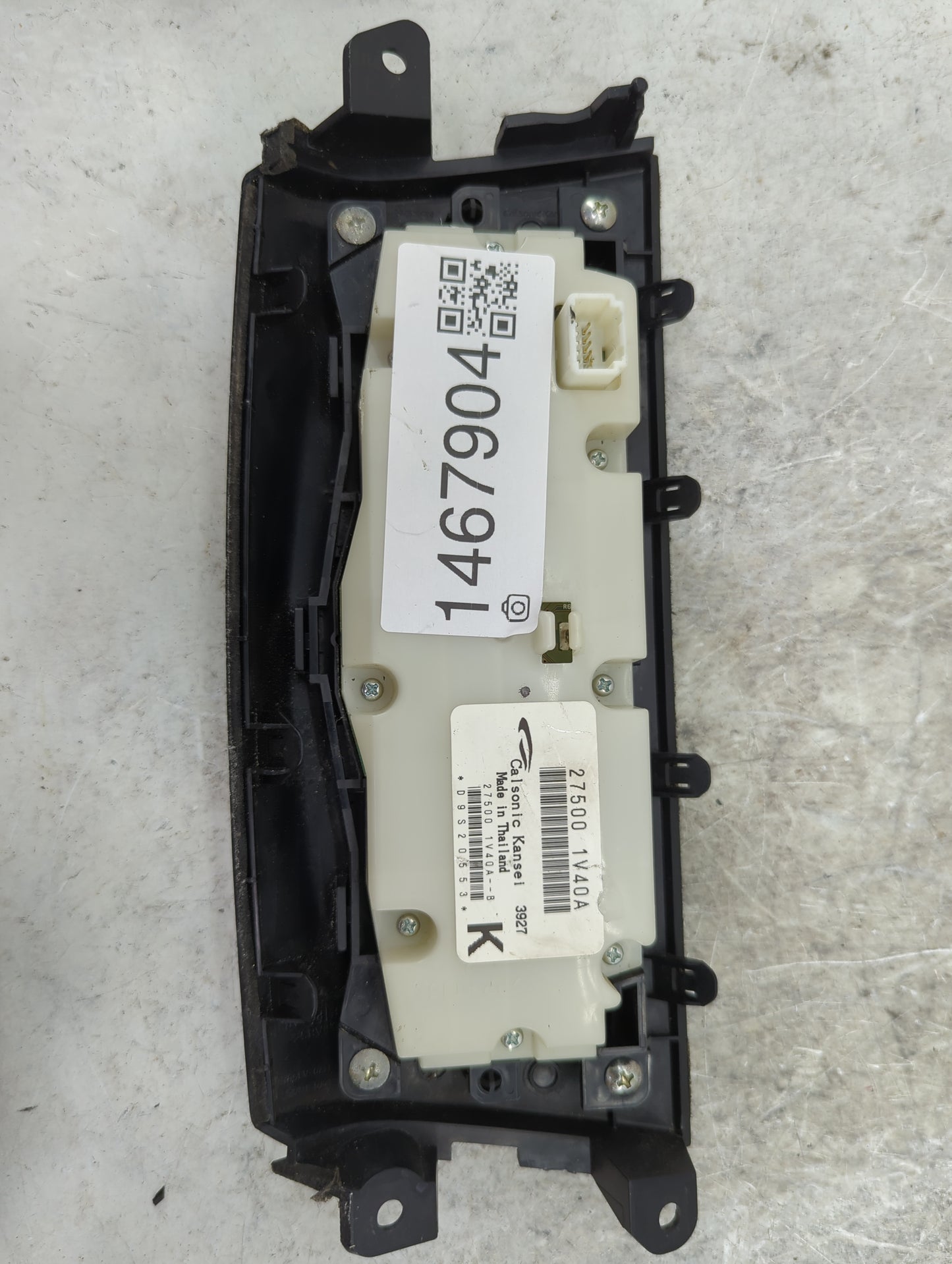 2010-2014 Nissan Murano Climate Control Module Temperature AC/Heater Replacement P/N:27500 1V40A 275001V40A Fits OEM Used Au