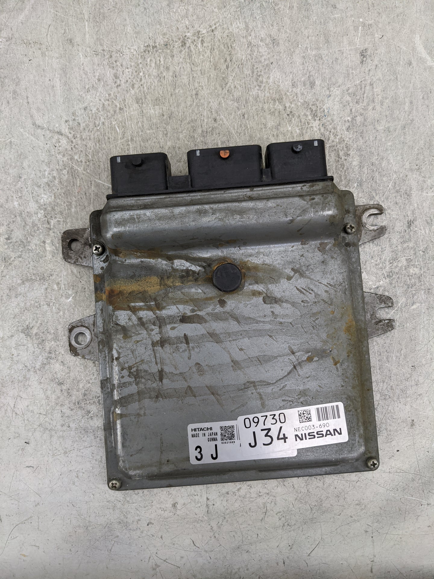 2014 Nissan Murano PCM Engine Control Computer ECU ECM PCU OEM P/N:NEC003-690 Fits OEM Used Auto Parts - Oemusedautoparts1.c
