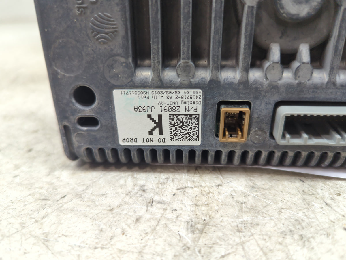 2011-2014 Nissan Murano Information Radio Display Screen 1487207 - Oemusedautoparts1.com