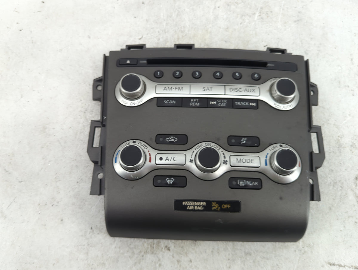 2010-2014 Nissan Murano Climate Control Module Temperature AC/Heater Replacement Fits Fits 2010 2011 2012 2013 2014 OEM Used