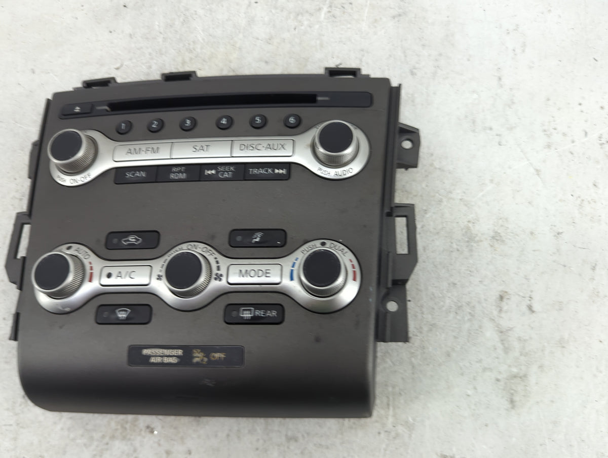 2010-2014 Nissan Murano Climate Control Module Temperature AC/Heater Replacement Fits Fits 2010 2011 2012 2013 2014 OEM Used