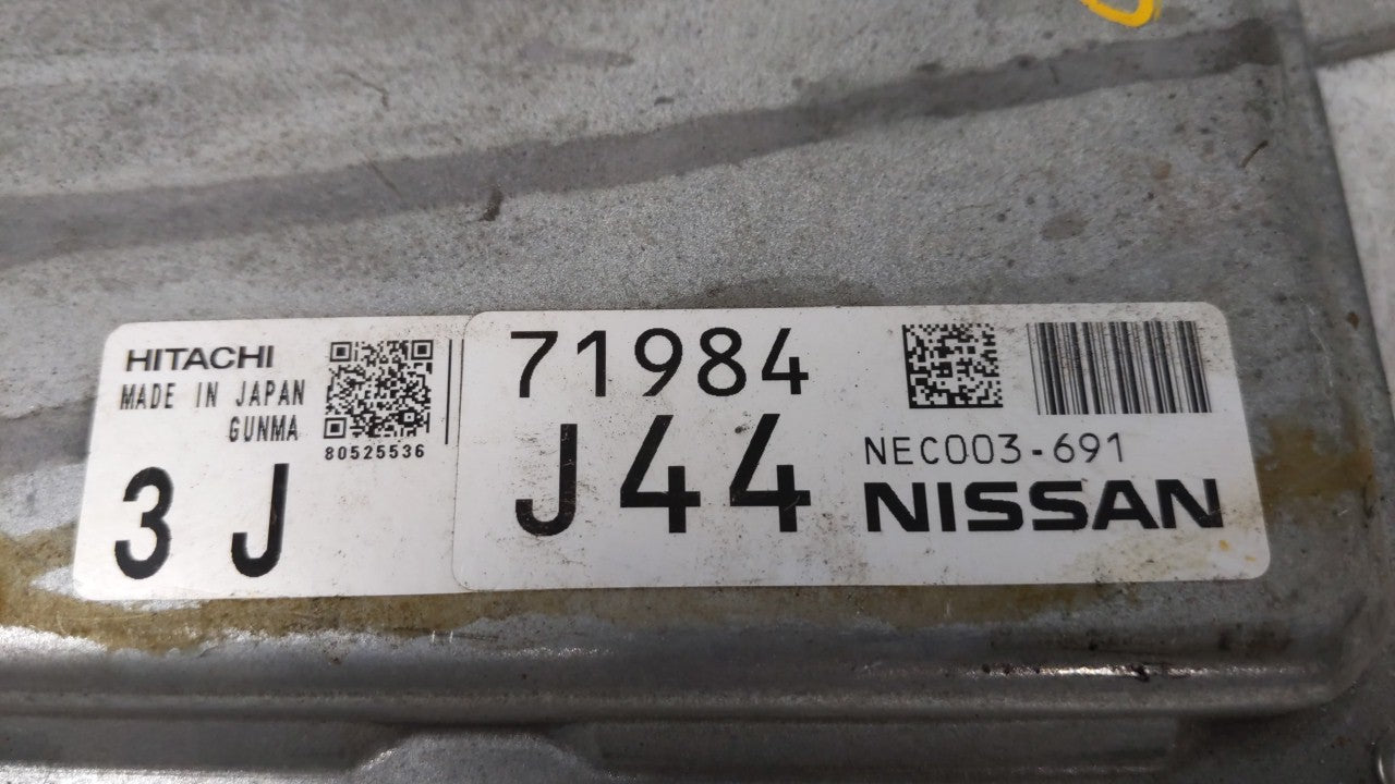 2014 Nissan Murano PCM Engine Control Computer ECU ECM PCU OEM P/N:NEC003-691 NEC003-690 Fits OEM Used Auto Parts - Oemuseda