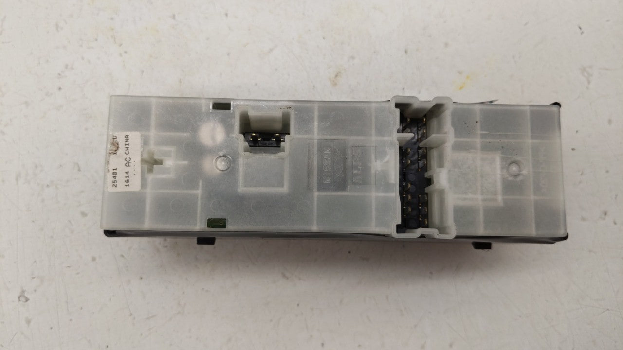 2009-2014 Nissan Murano Master Power Window Switch Replacement Driver Side Left P/N:25401 1AA5C 25401 1AA0A Fits OEM Used Au