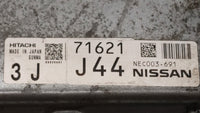2014 Nissan Murano PCM Engine Control Computer ECU ECM PCU OEM P/N:NEC003-691 NEC003-690 Fits OEM Used Auto Parts - Oemuseda