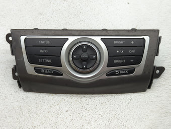 compare product 2013-2014 Nissan Murano Radio Control Panel 415012