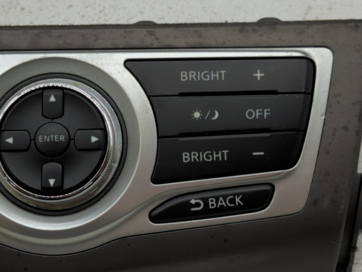 2013-2014 Nissan Murano Radio Control Panel 415012 - Oemusedautoparts1.com