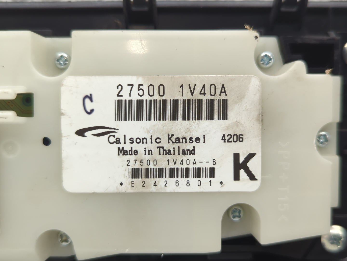 2010-2014 Nissan Murano Climate Control Module Temperature AC/Heater Replacement P/N:1GR1A 210140 1AA5A 210120 Fits OEM Used