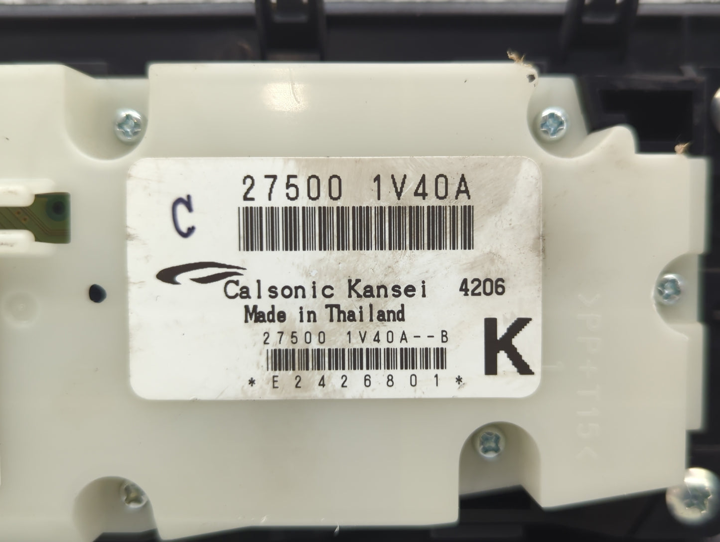 2010-2014 Nissan Murano Climate Control Module Temperature AC/Heater Replacement P/N:1GR1A 210140 1AA5A 210120 Fits OEM Used
