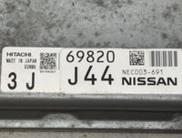 2014 Nissan Murano PCM Engine Control Computer ECU ECM PCU OEM P/N:NEC003-691 NEC003-690 Fits OEM Used Auto Parts - Oemuseda