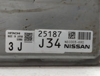 2014 Nissan Murano PCM Engine Control Computer ECU ECM PCU OEM P/N:NEC003-691 NEC003-690 Fits OEM Used Auto Parts - Oemuseda