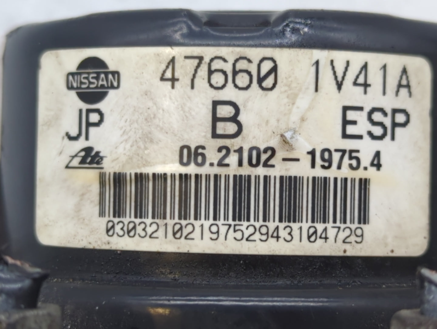 2012-2014 Nissan Murano ABS Pump Control Module Replacement P/N:47660 1V41A 47660 1V40A Fits Fits 2012 2013 2014 OEM Used Au
