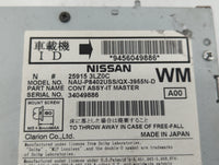 2013-2014 Nissan Murano Radio AM FM Cd Player Receiver Replacement P/N:25195 3LZ0C Fits Fits 2013 2014 2015 OEM Used Auto Pa