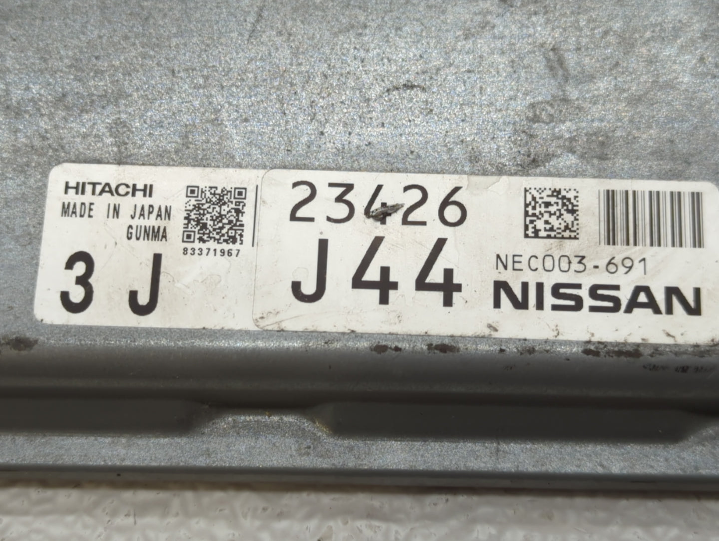 2014 Nissan Murano PCM Engine Control Computer ECU ECM PCU OEM P/N:NEC003-691 31471J44 Fits OEM Used Auto Parts - Oemusedaut