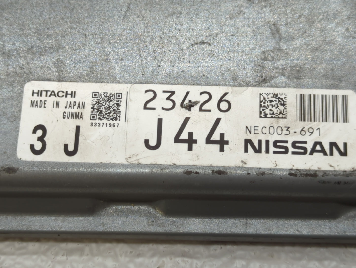 2014 Nissan Murano PCM Engine Control Computer ECU ECM PCU OEM P/N:NEC003-691 31471J44 Fits OEM Used Auto Parts - Oemusedaut
