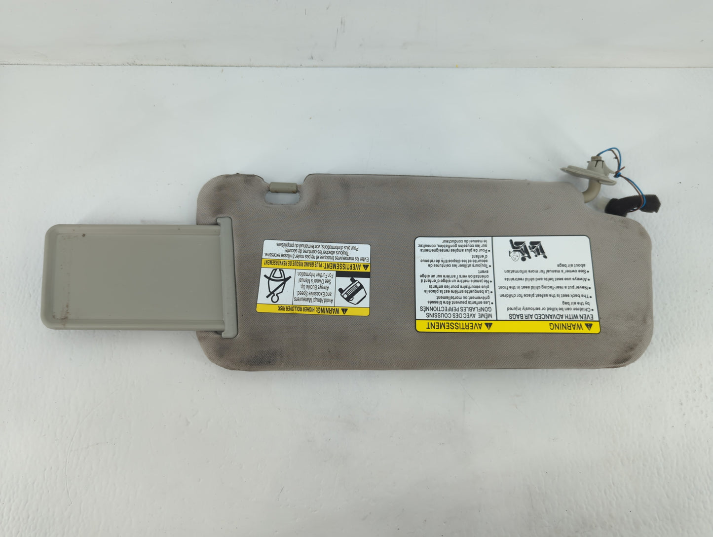 2009-2014 Nissan Murano Sun Visor Shade Replacement Driver Left Mirror Fits Fits 2009 2010 2011 2012 2013 2014 OEM Used Auto